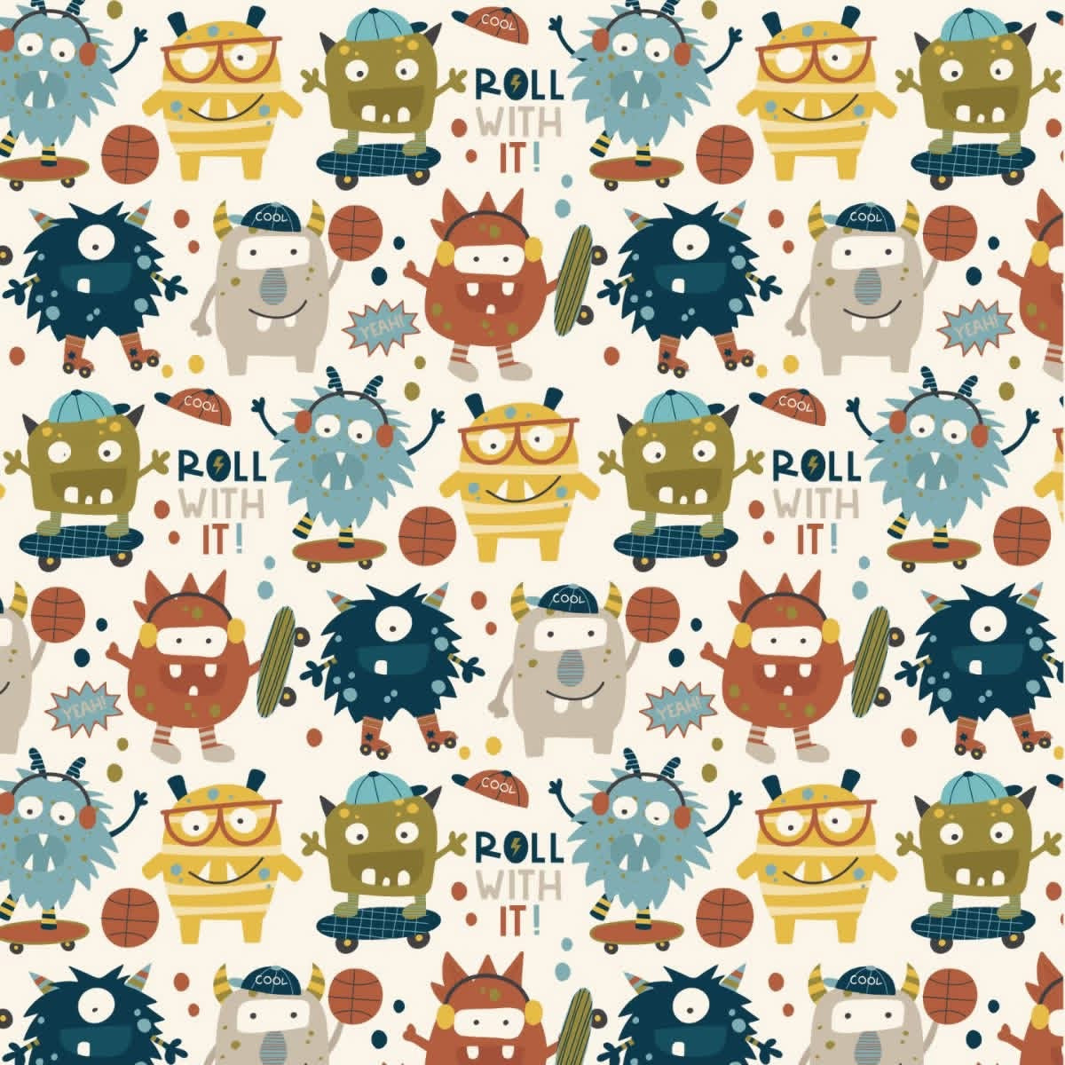 Pre-Order Monster Crew Infant Romper By Pete + Lucy