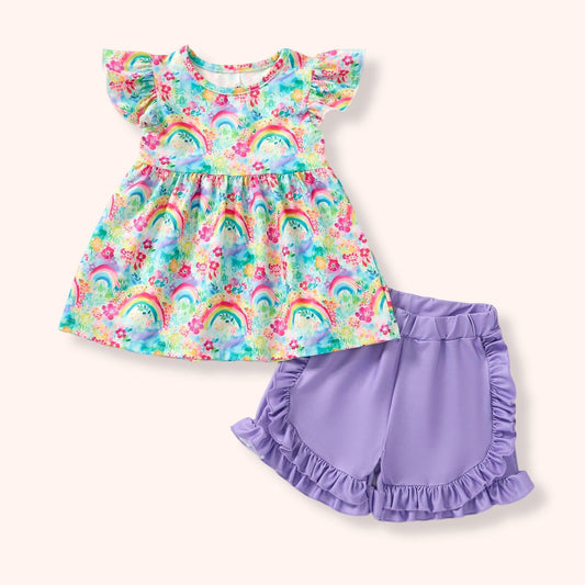 Over The Rainbow Short Set By Pete + Lucy