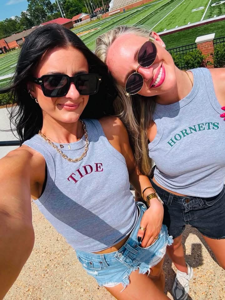 Embroidered Game Day Tank
