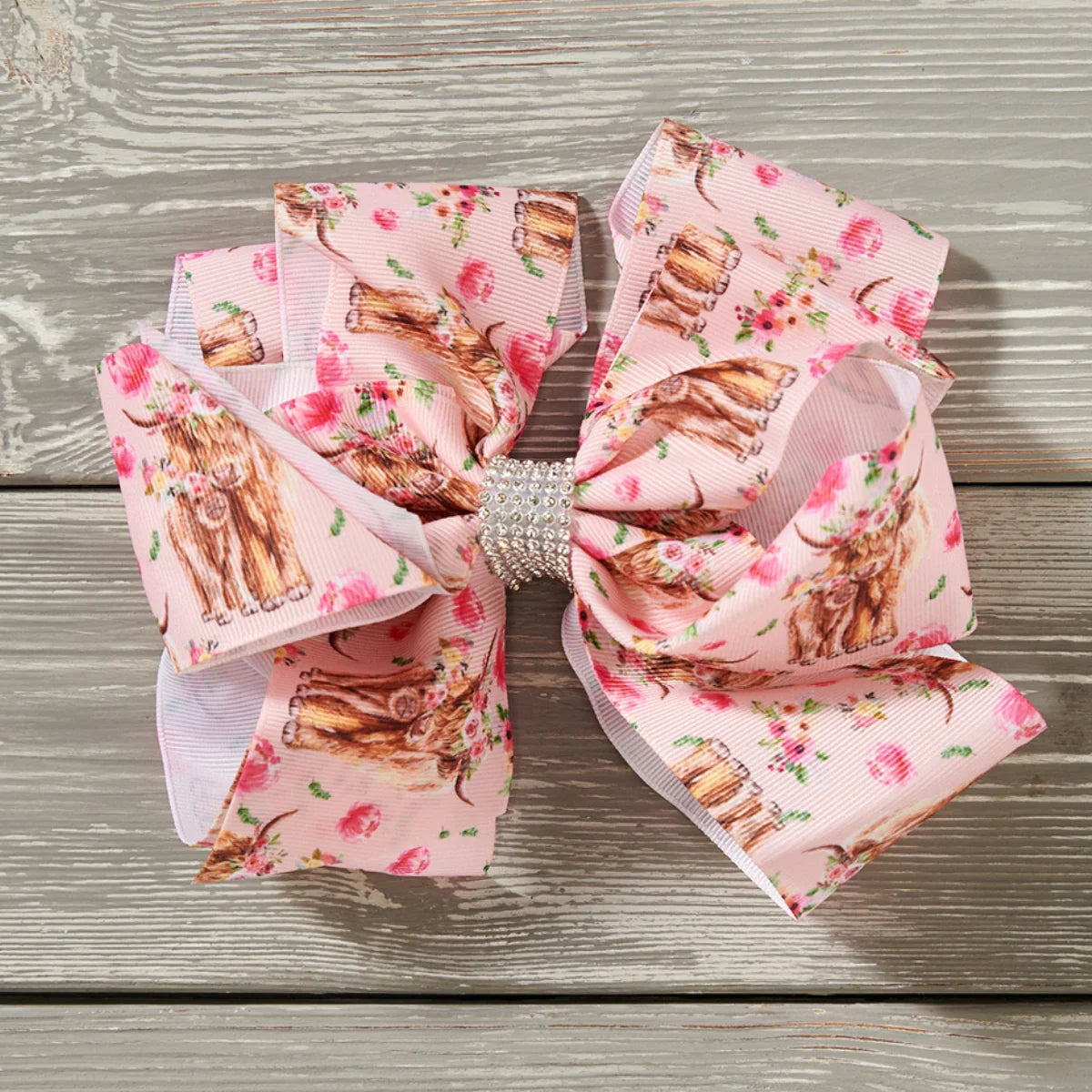 Cows & Roses Deluxe Bow By Pete + Lucy