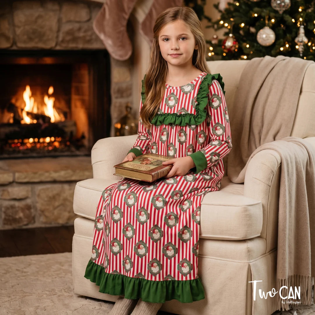 Pre-Order Jolly Old St. Nick Gown by TwoCan