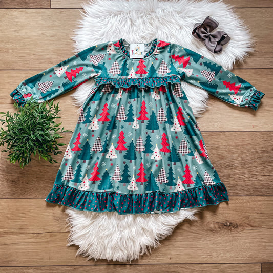 Christmas Tree Farm Gown by TwoCan
