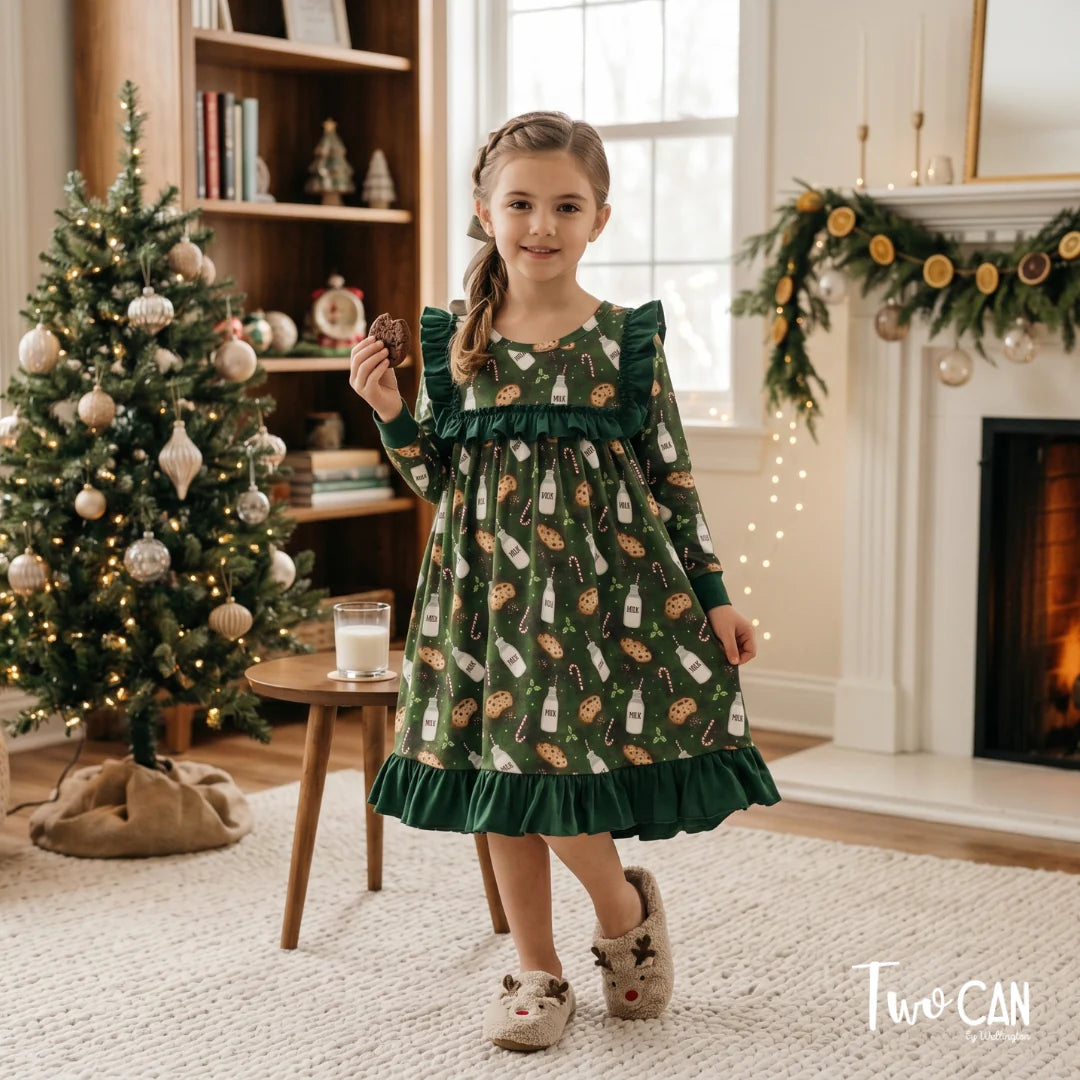 Pre-Order Milk + Cookies Lounge Gown By TwoCan