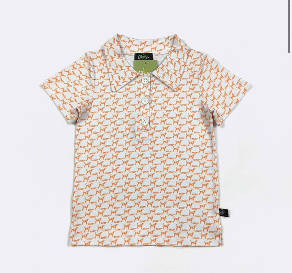 Checkered TN Boy Collar Shirt By Clover Cottage