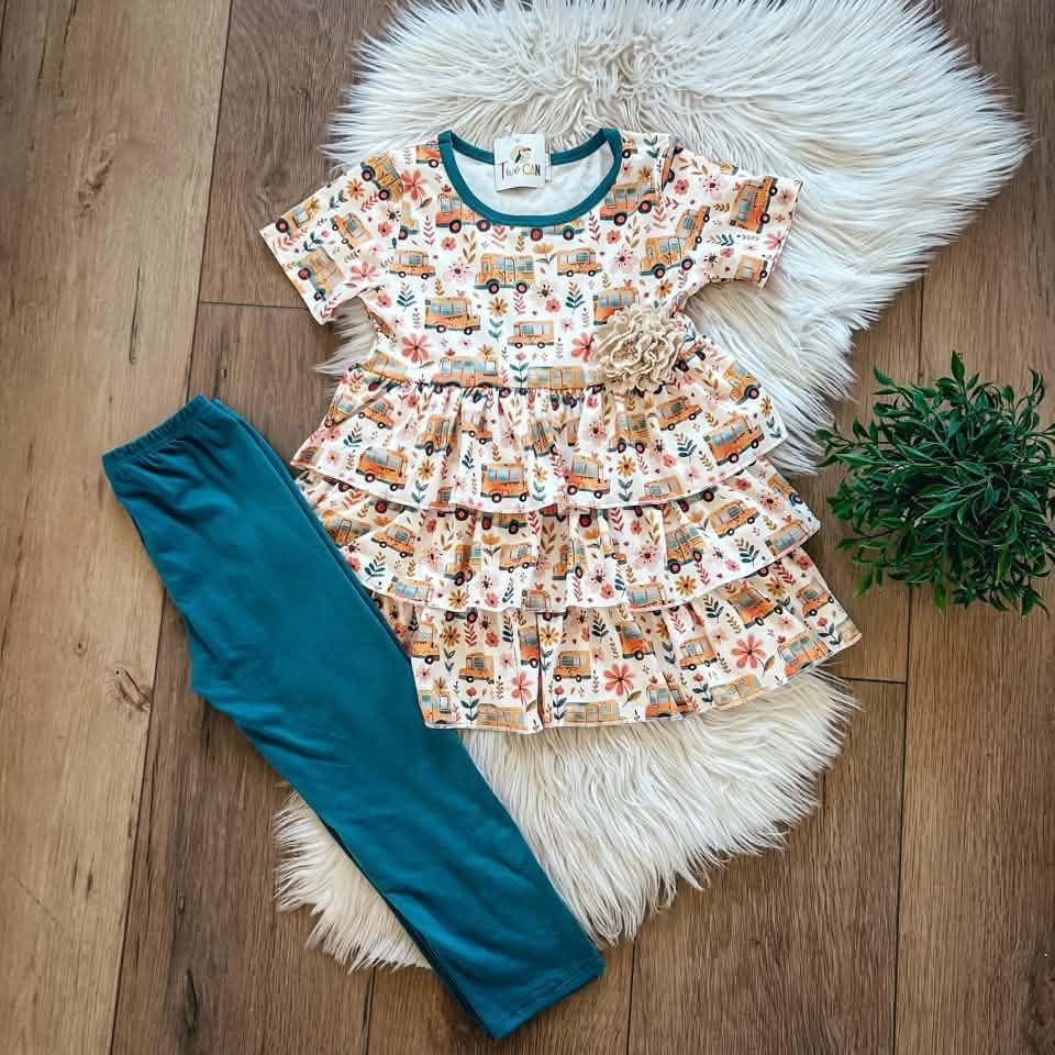 School Bus Capri Set By TwoCan