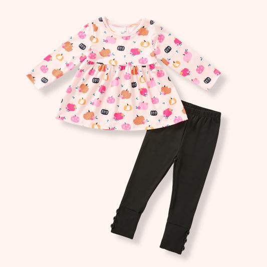 Bootiful Patch Pants Set By Pete + Lucy