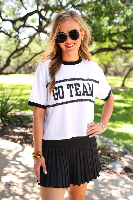 PREORDER- Go Team Sparkle Tee