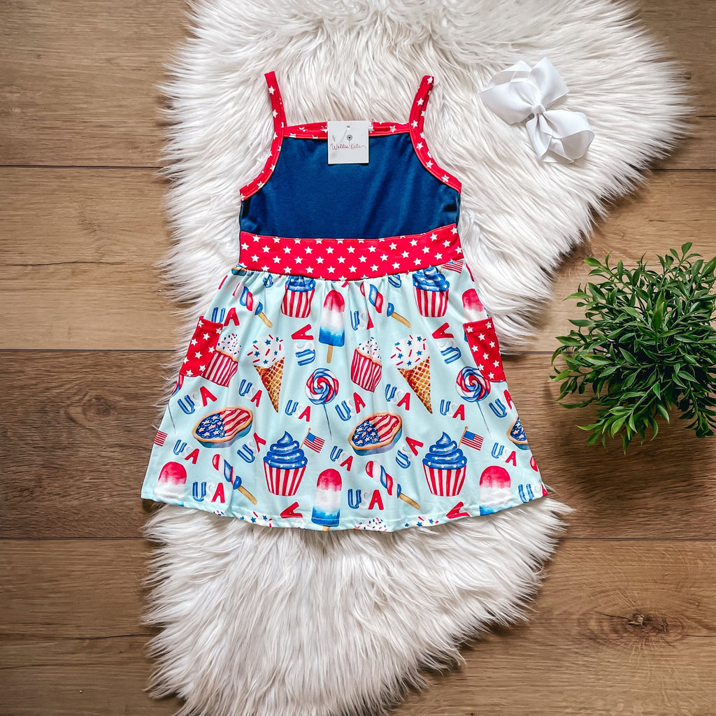 Americana Treats Dress by WellieKate