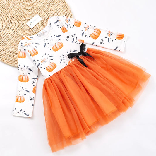 Pre-Order Boo-Dacious Tulle Dress by Okie & Lou
