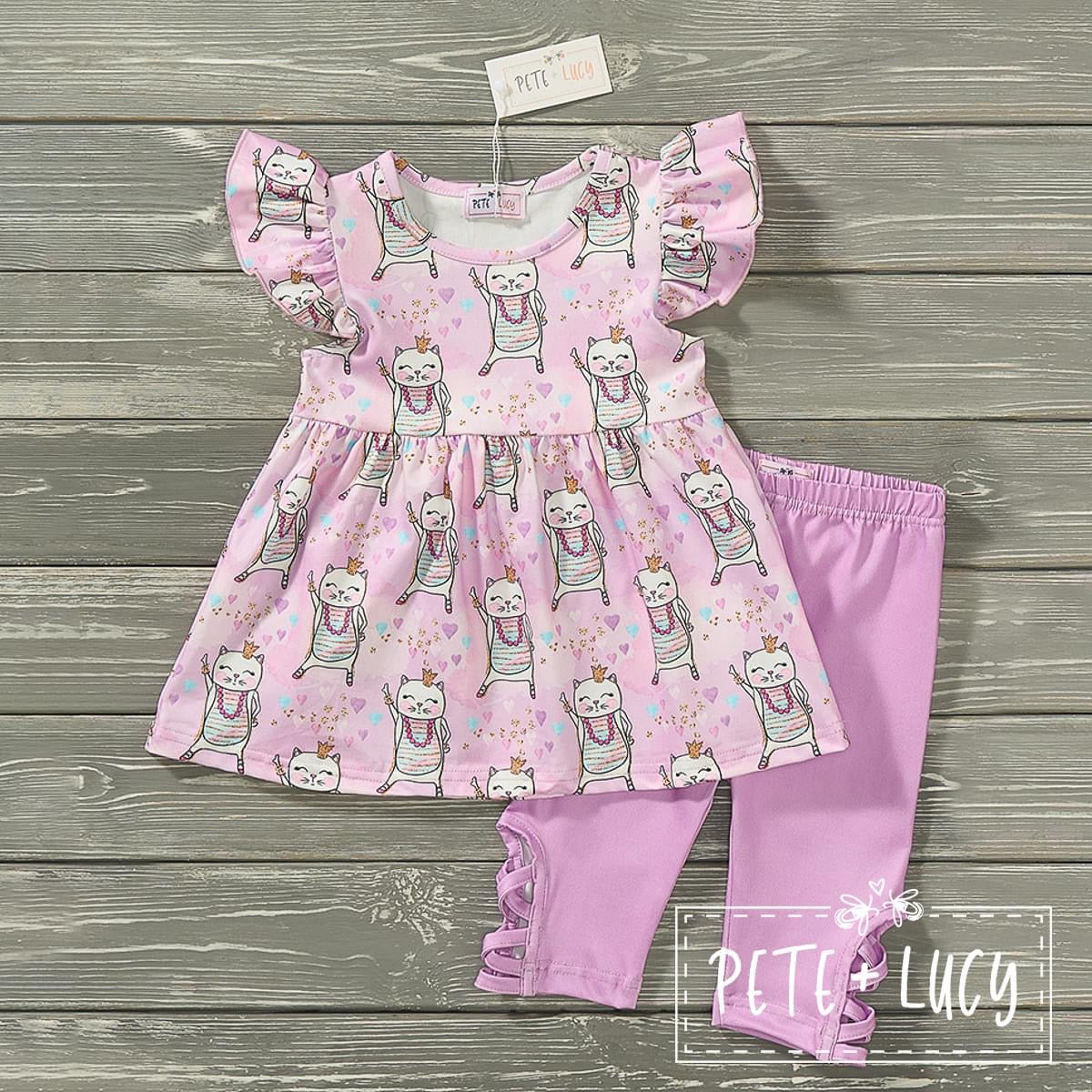 Catitude Capri Set by Pete + Lucy