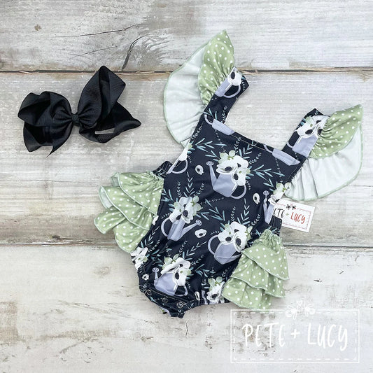 Garden Girl Infant Romper by Pete + Lucy
