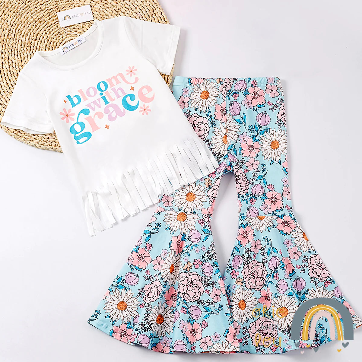 Bloom With Grace Pants Set by Okie & Lou