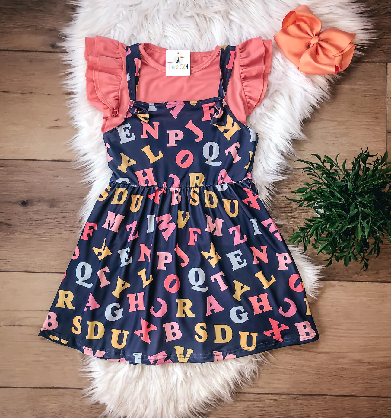 Alphabet Two Piece Jumper by TwoCan