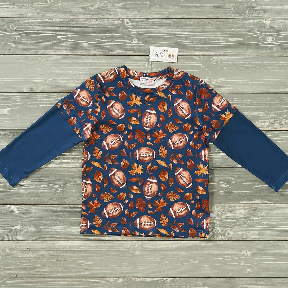 Pre-Order Leafy Field Legends Boys Tee by Pete + Lucy