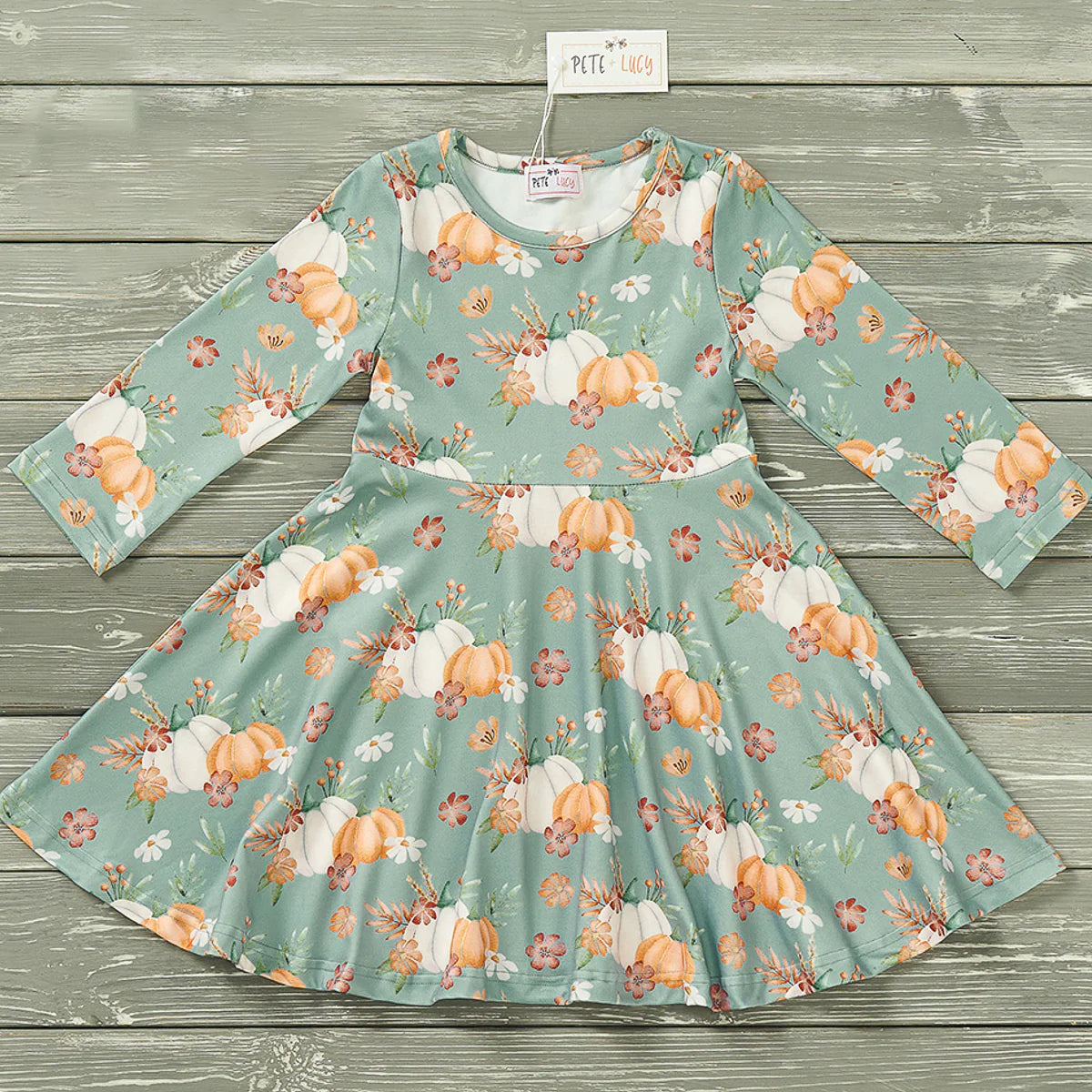 Pre-Order Pumpkin Harvest Dress by Pete + Lucy