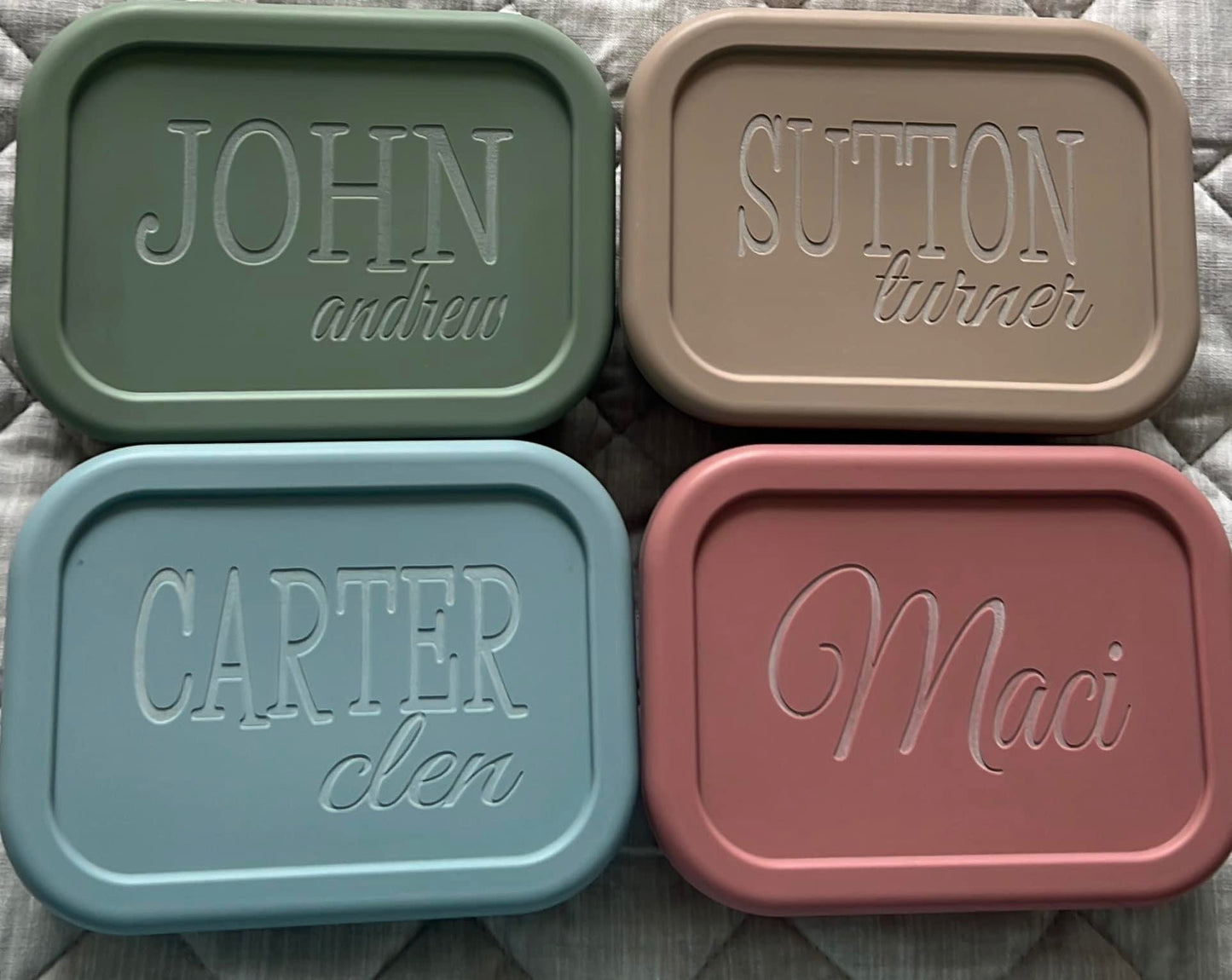 Pre-Order Laser Engraved Lunch Box
