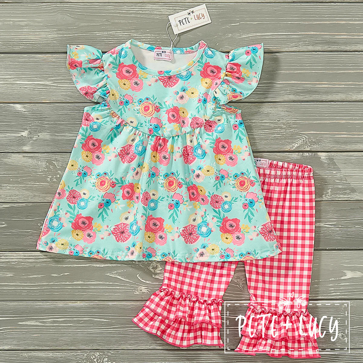 Summer Blooms Capri Set by Pete + Lucy
