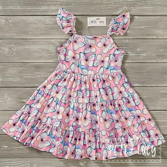 Flutter Away Girls Dress by Pete + Lucy