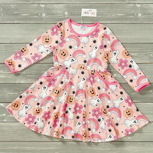 Spooky Doodle Dress by Pete + Lucy