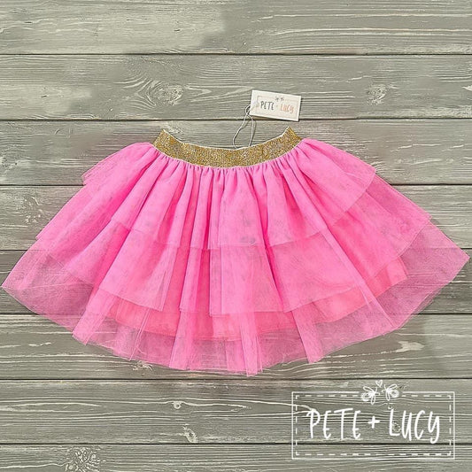 Tu Tu Good Pink Tulle Skirt by Pete + Lucy