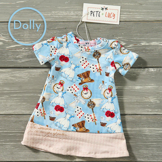 Oh Wonderland! Dolls Dress by Pete + Lucy