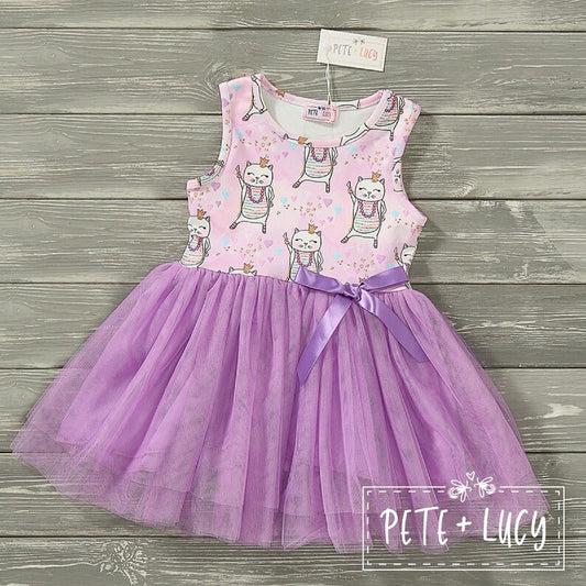 Catitude Tulle Dress by Pete + Lucy