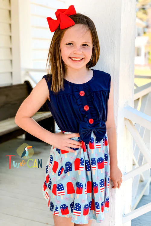 Patriotic Pops Dress by TwoCan