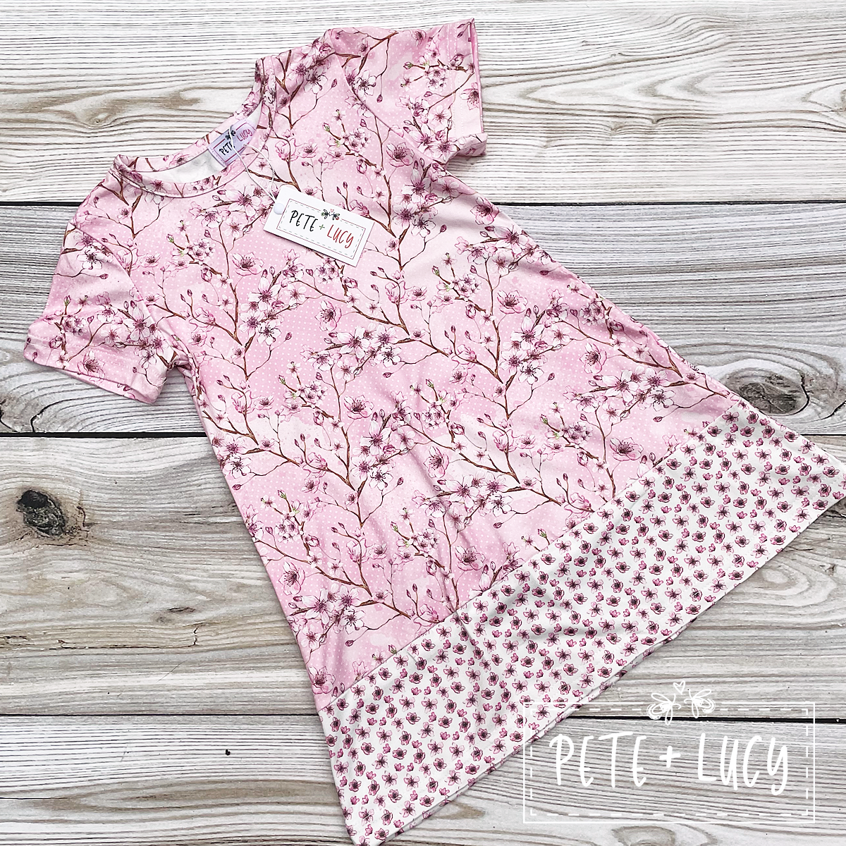 Cherry Blossom Cutie Short Sleeve Dress