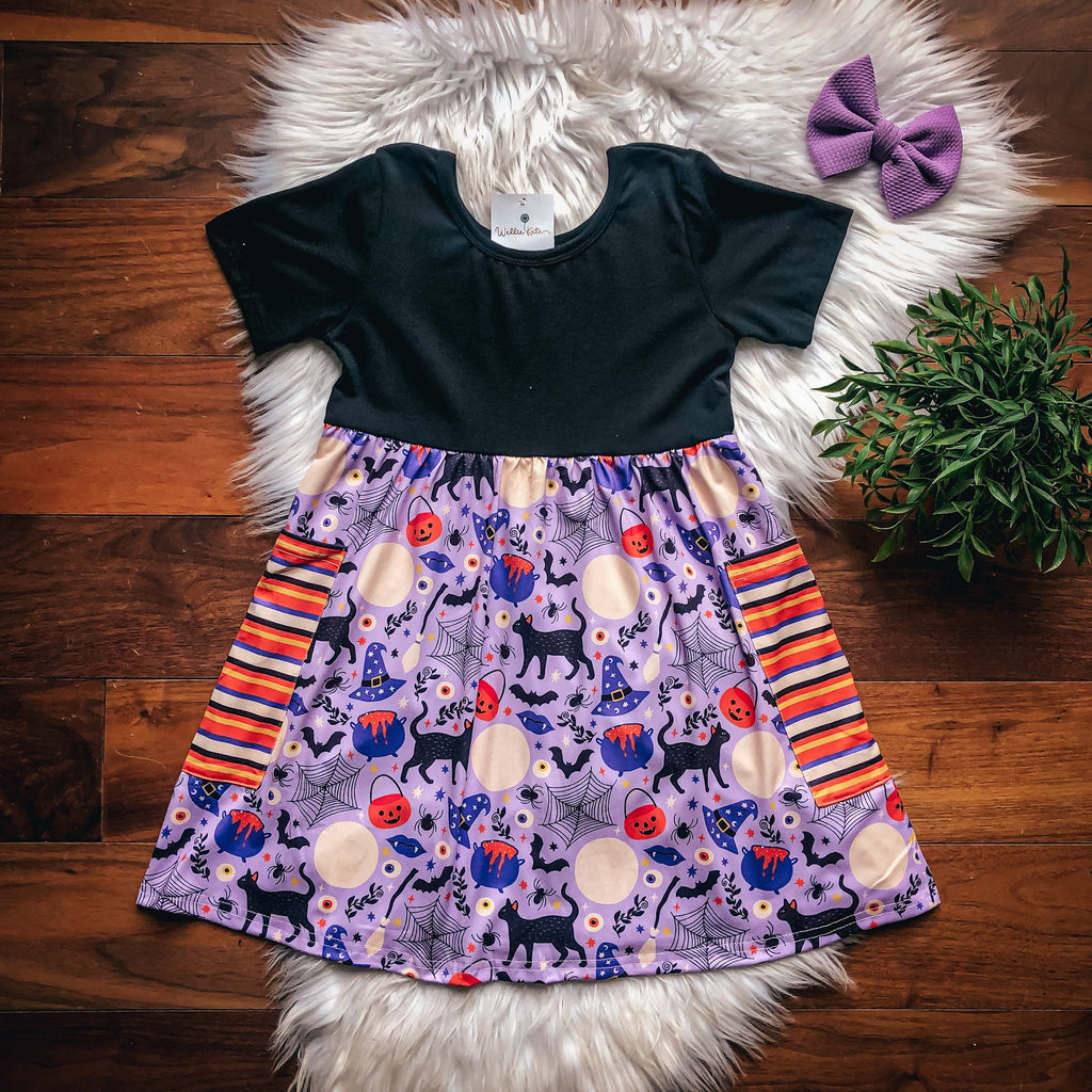 Spook-Tacular Halloween Dress by Wellie Kate