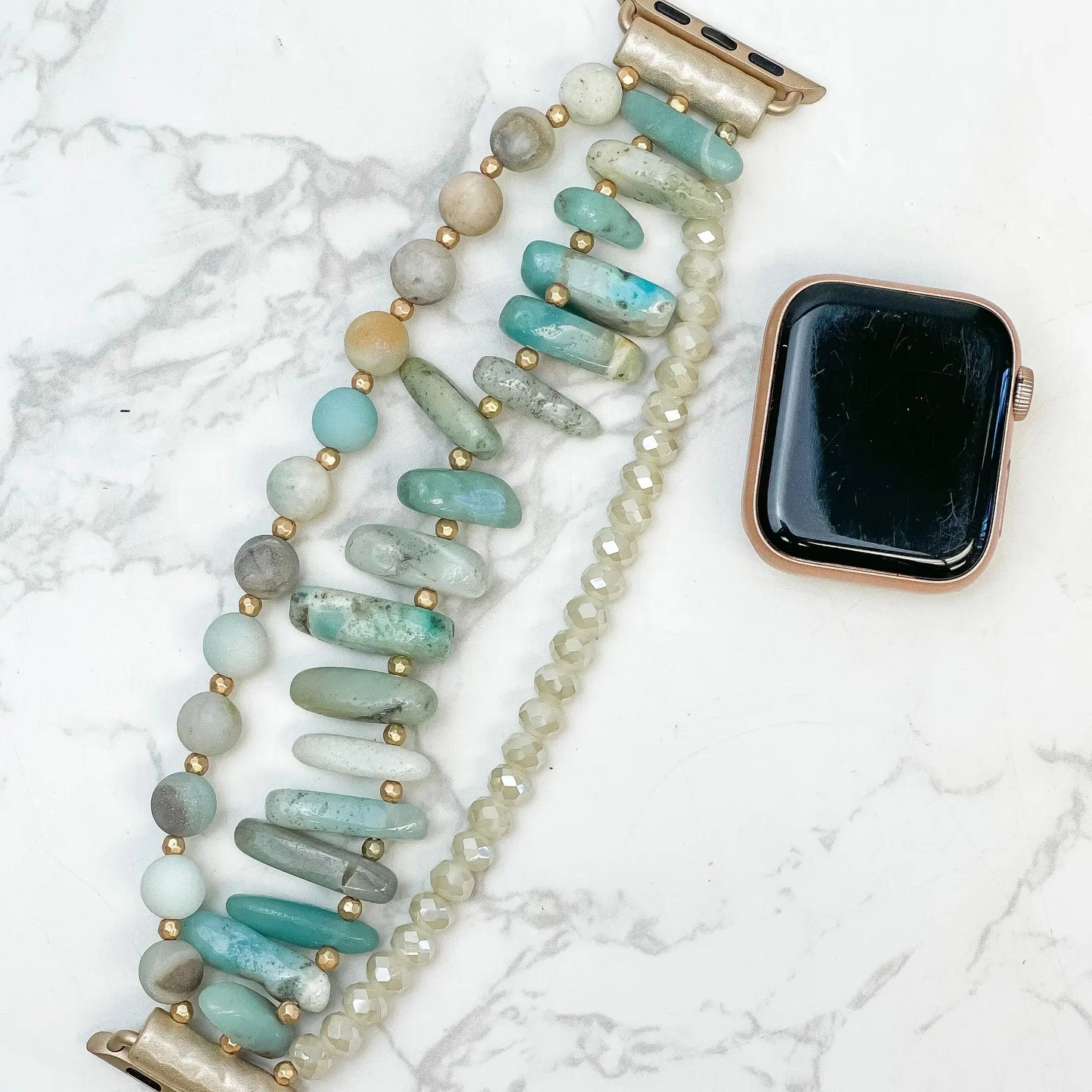Gemstone Stretch Smart Watch Band