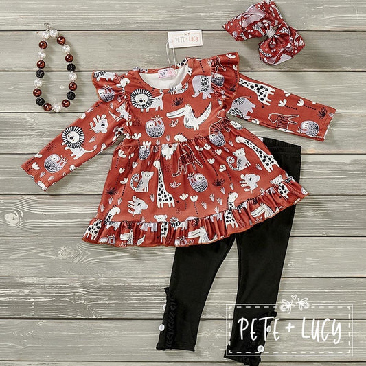 Zoo Fun 2-Piece Set by Pete + Lucy