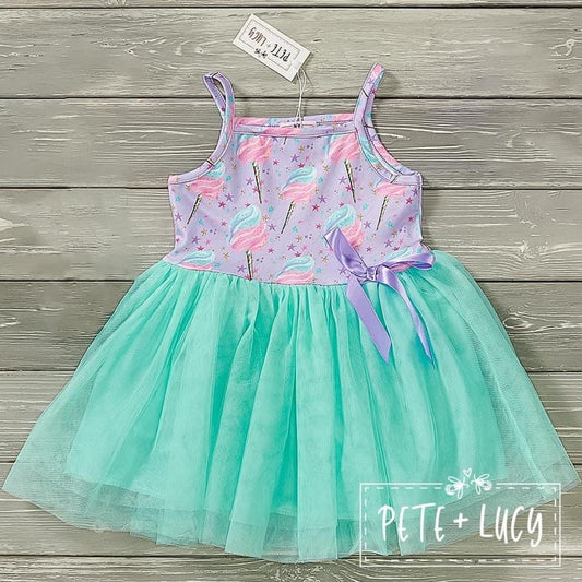 Cotton Candy Delight Tulle Dress by Pete + Lucy