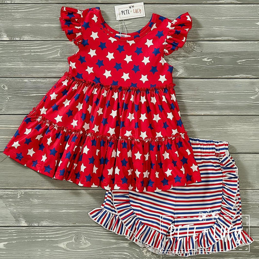 Pre-Order Home of the Brave Short Set by Pete + Lucy