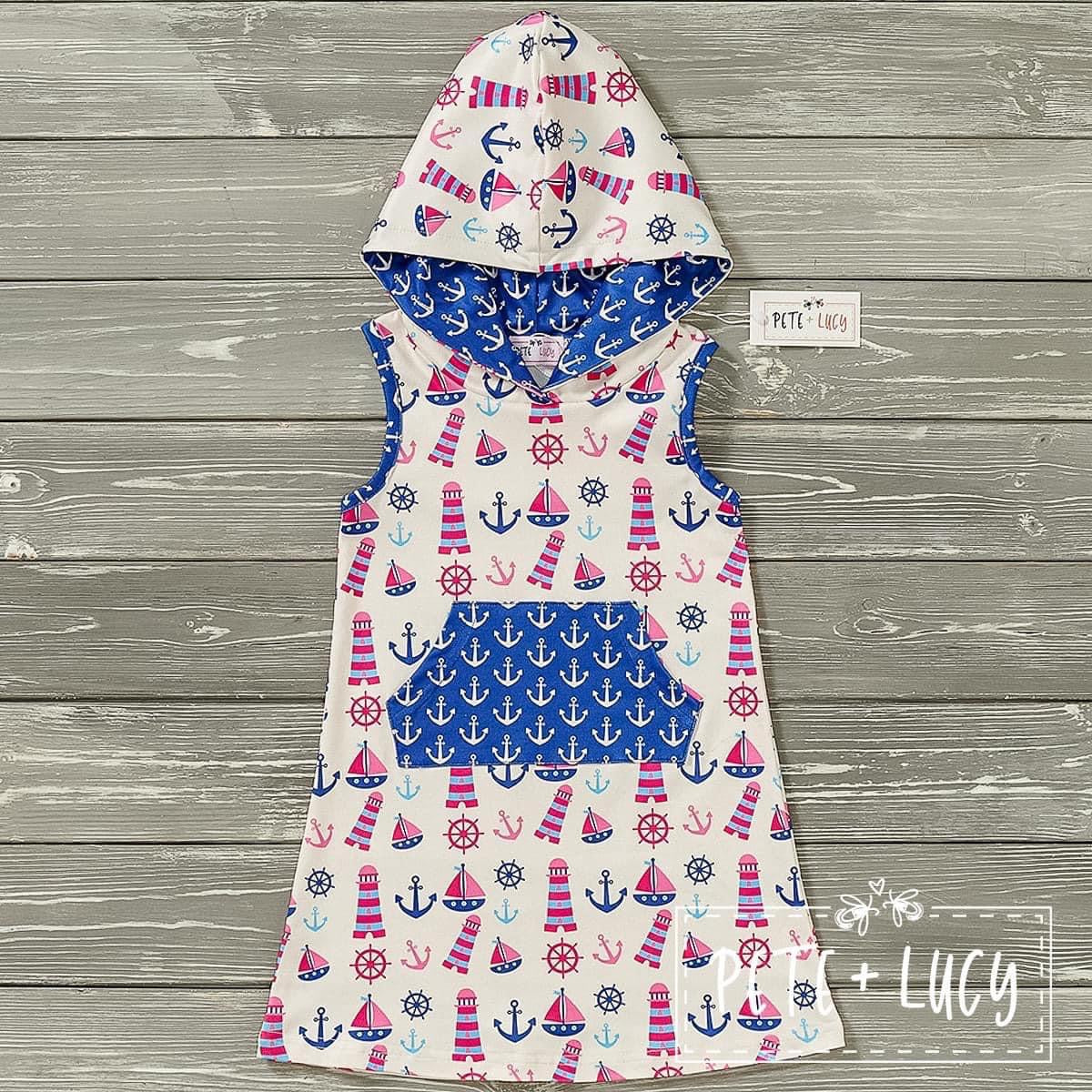 Pink Nautical Dress by Pete + Lucy