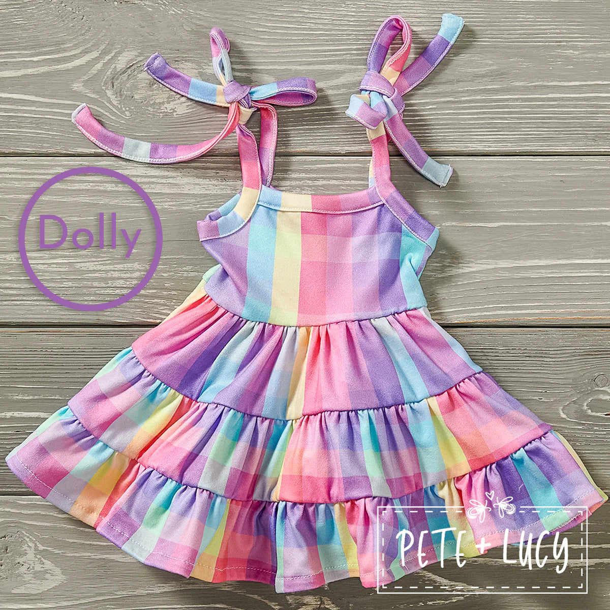 Pre-Order Summertime Ice Cream Doll Dress by Pete + Lucy