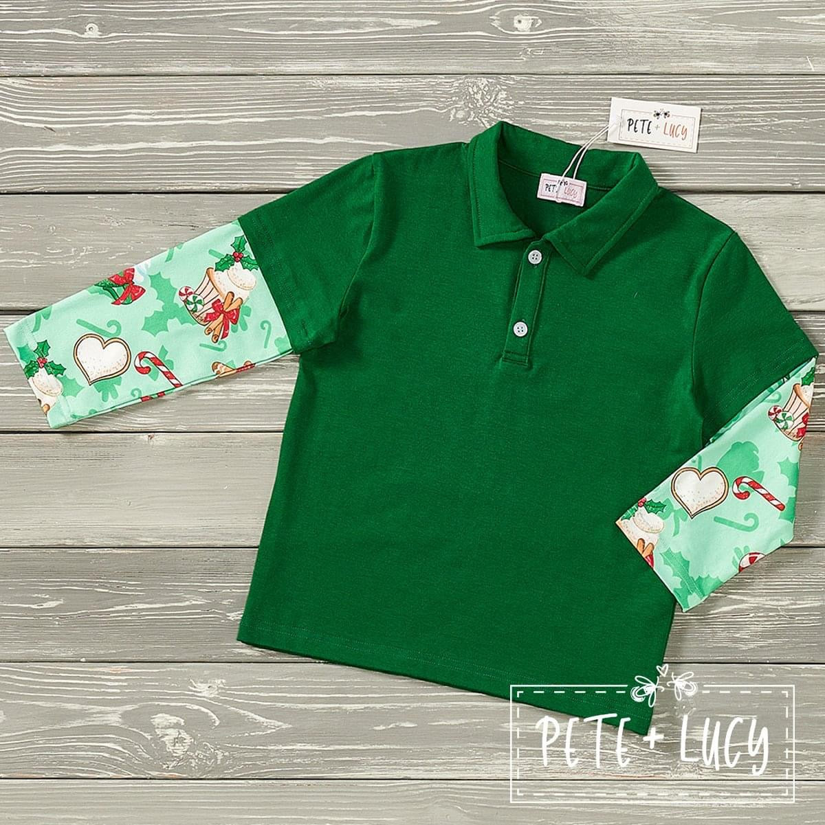 Pre-Order Christmas Sweets Boys Tee by Pete + Lucy
