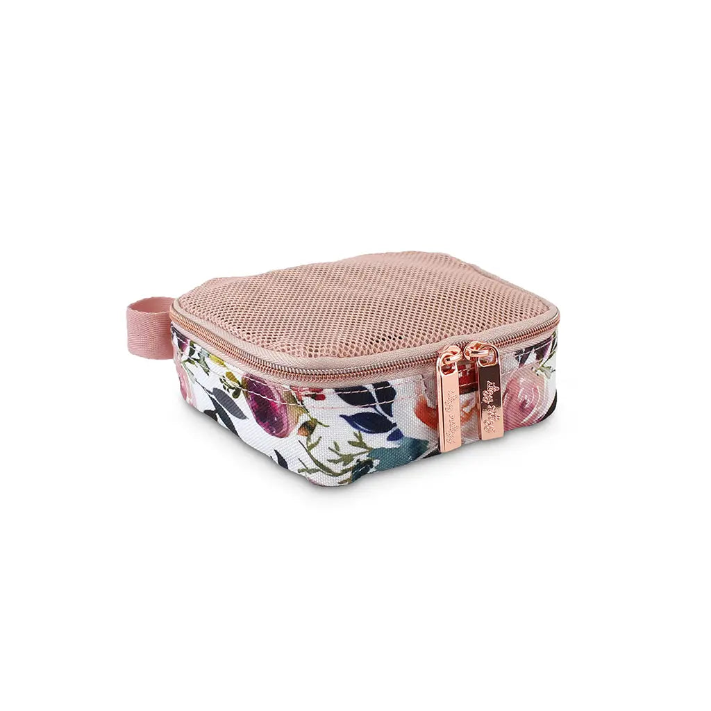 Blush Floral Pack Like a Boss Diaper Bag Packing Cubes