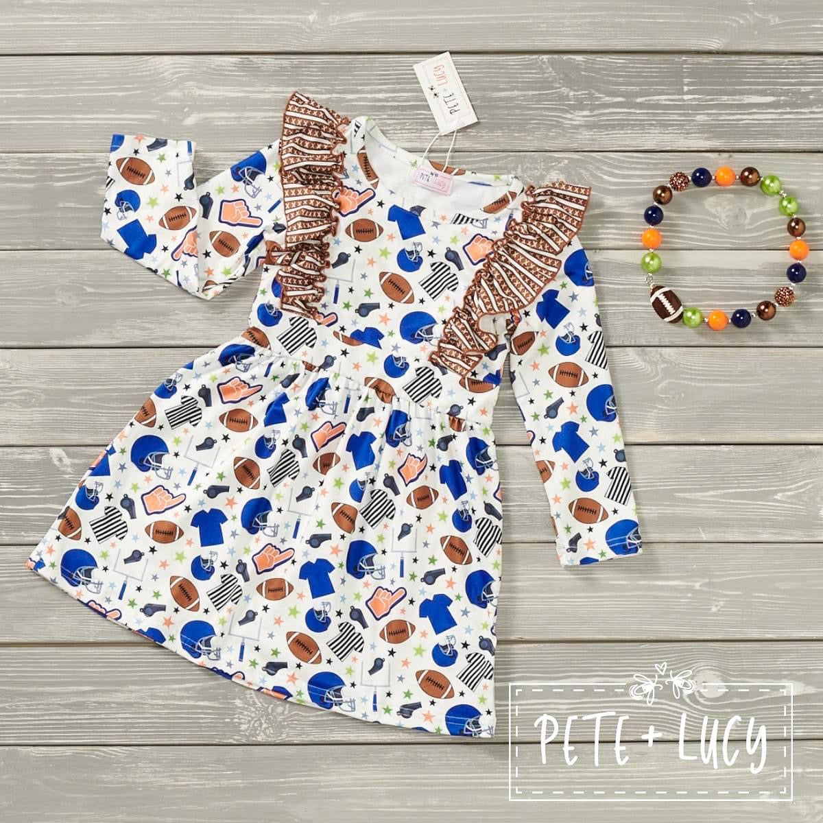 Family Football Dress by Pete + Lucy