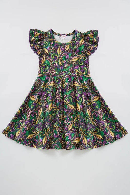 Mardi Gras Dress by Clover Cottage