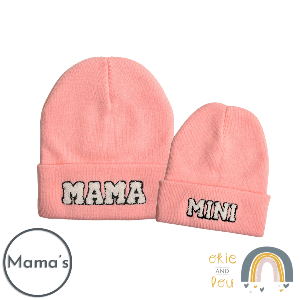 Preorder: Mama + Mini Hats Salmon & Coral- Mom