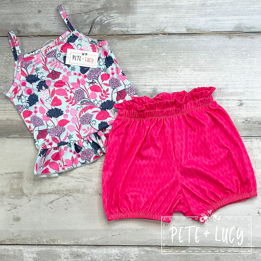 Flower Friends Short Set by Pete + Lucy