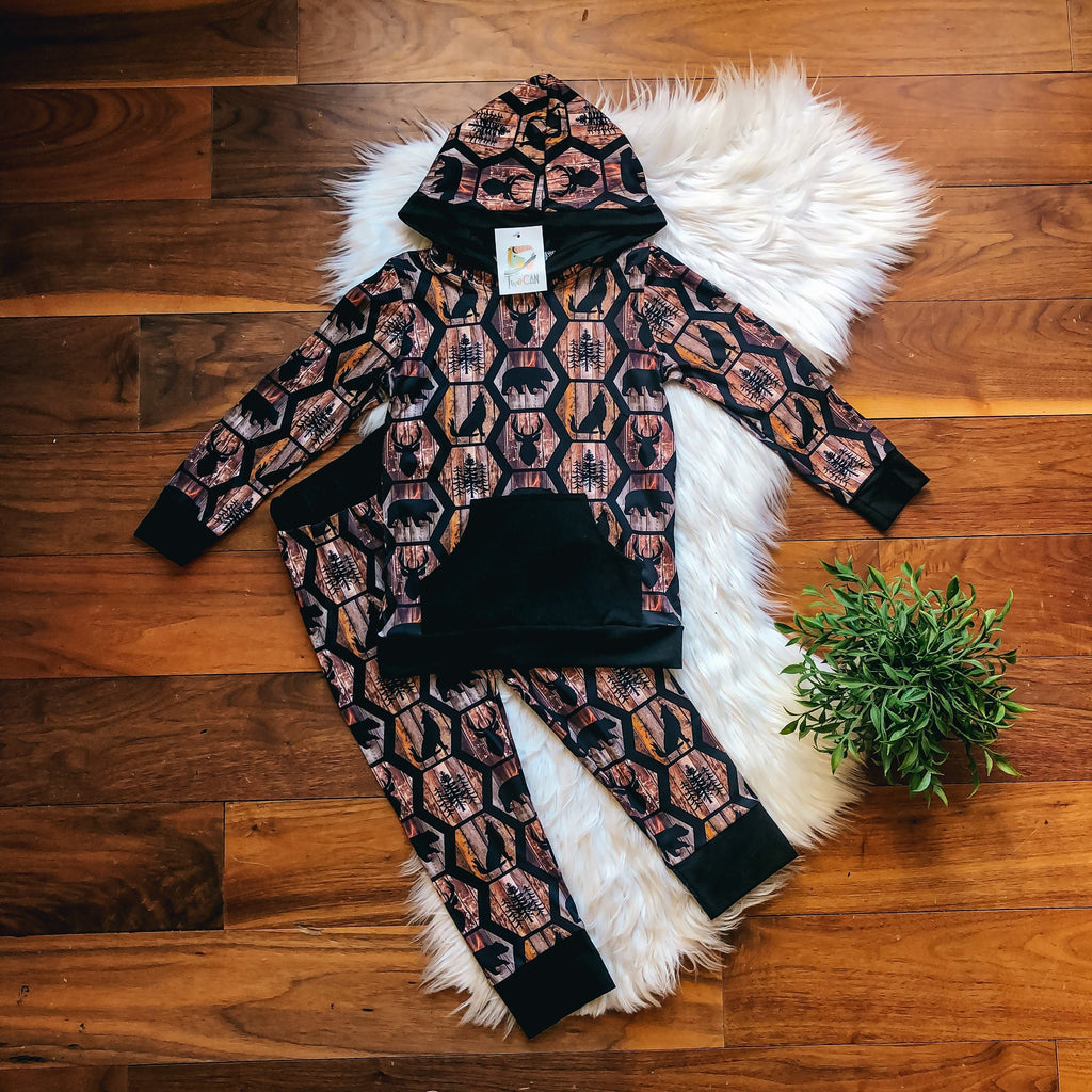 Hunters Lodge Jogger Set by TwoCan