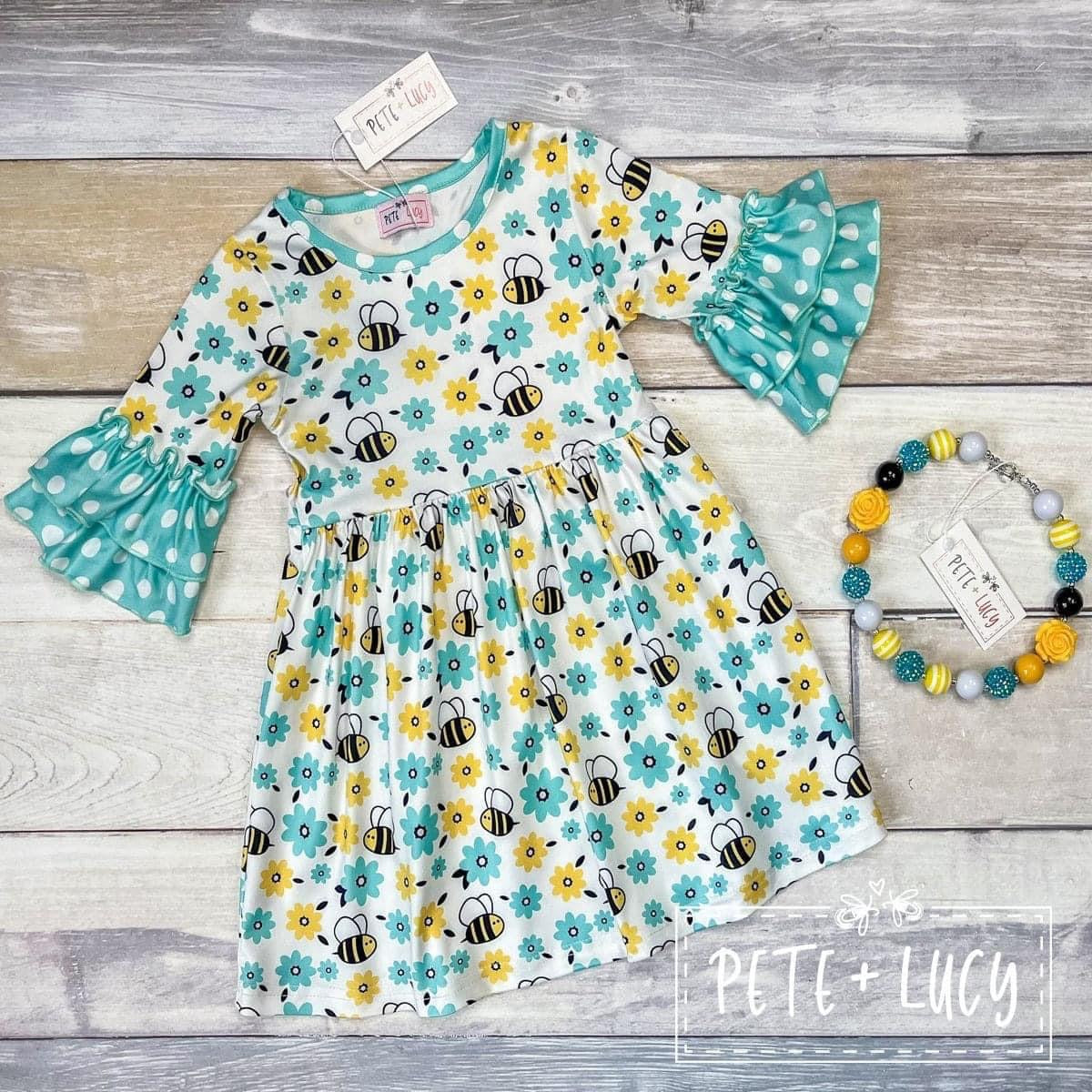 Busy As A Bee Dress by Pete + Lucy