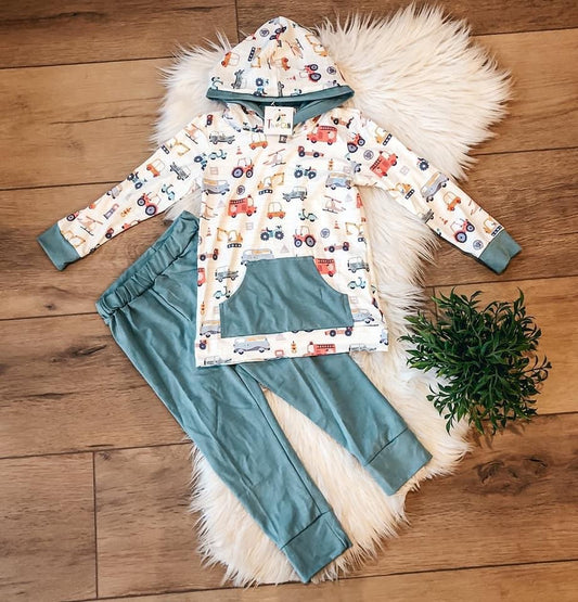 Vroom! Jogger Set by TwoCan