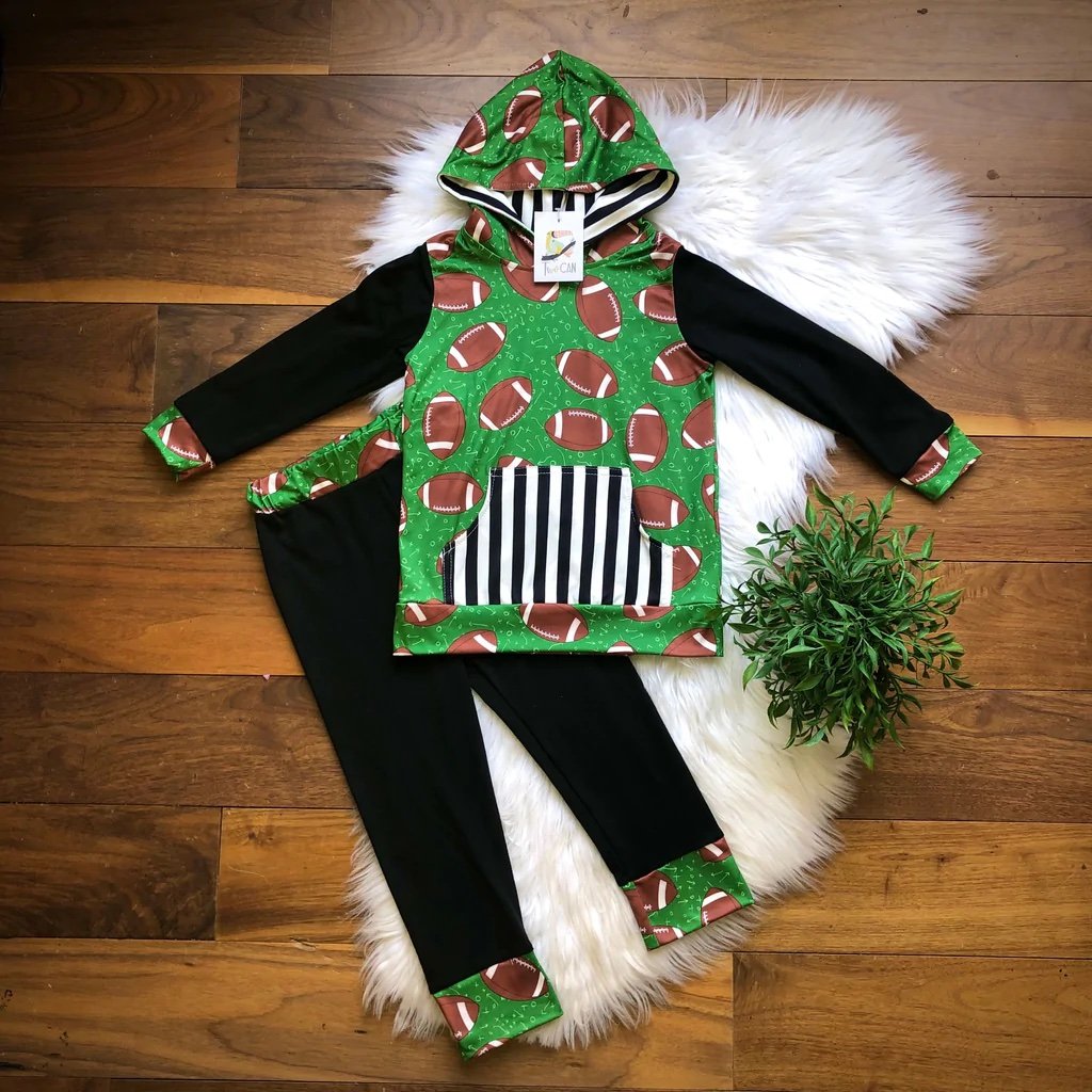 Ready Set Touchdown Jogger Set by TwoCan
