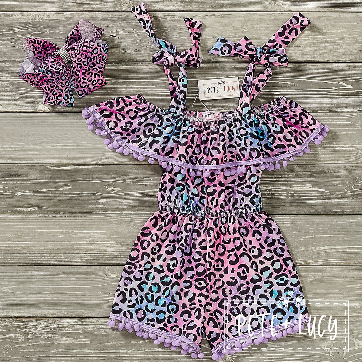 Lizzy’s Leopard Jumpsuit by Pete + Lucy