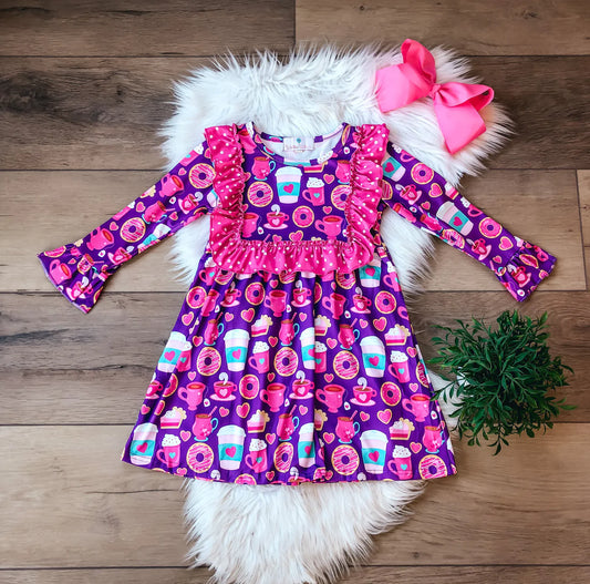 Latte Love Dress by Wellie Kate