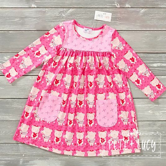 I love you Beary Much Dress by Pete + Lucy