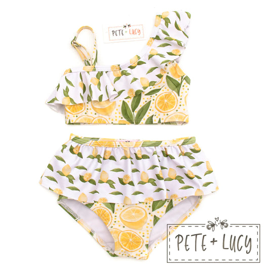 Mellow Lemon- Two Piece Swim by Pete + Lucy