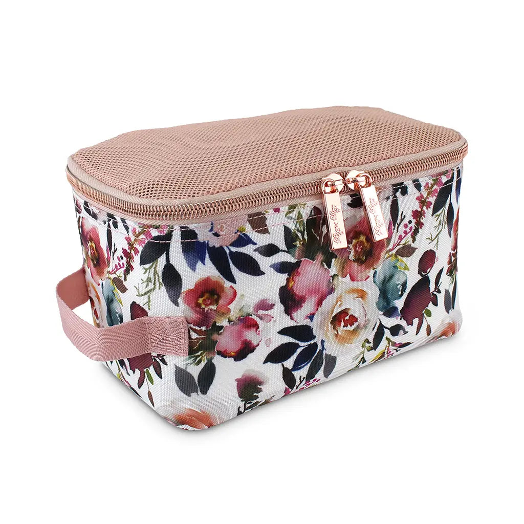 Blush Floral Pack Like a Boss Diaper Bag Packing Cubes